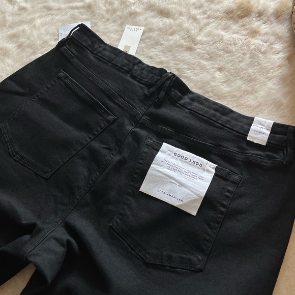 NWT Good American Always Fits Good Legs Skinny Jean in BLACK165 28-32 - Picture 8 of 13